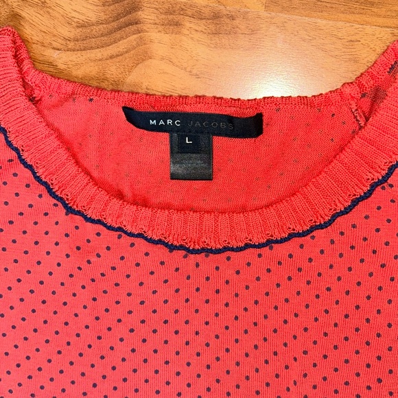 Marc Jacobs Polka Dot and Striped Sweater - Picture 4 of 10